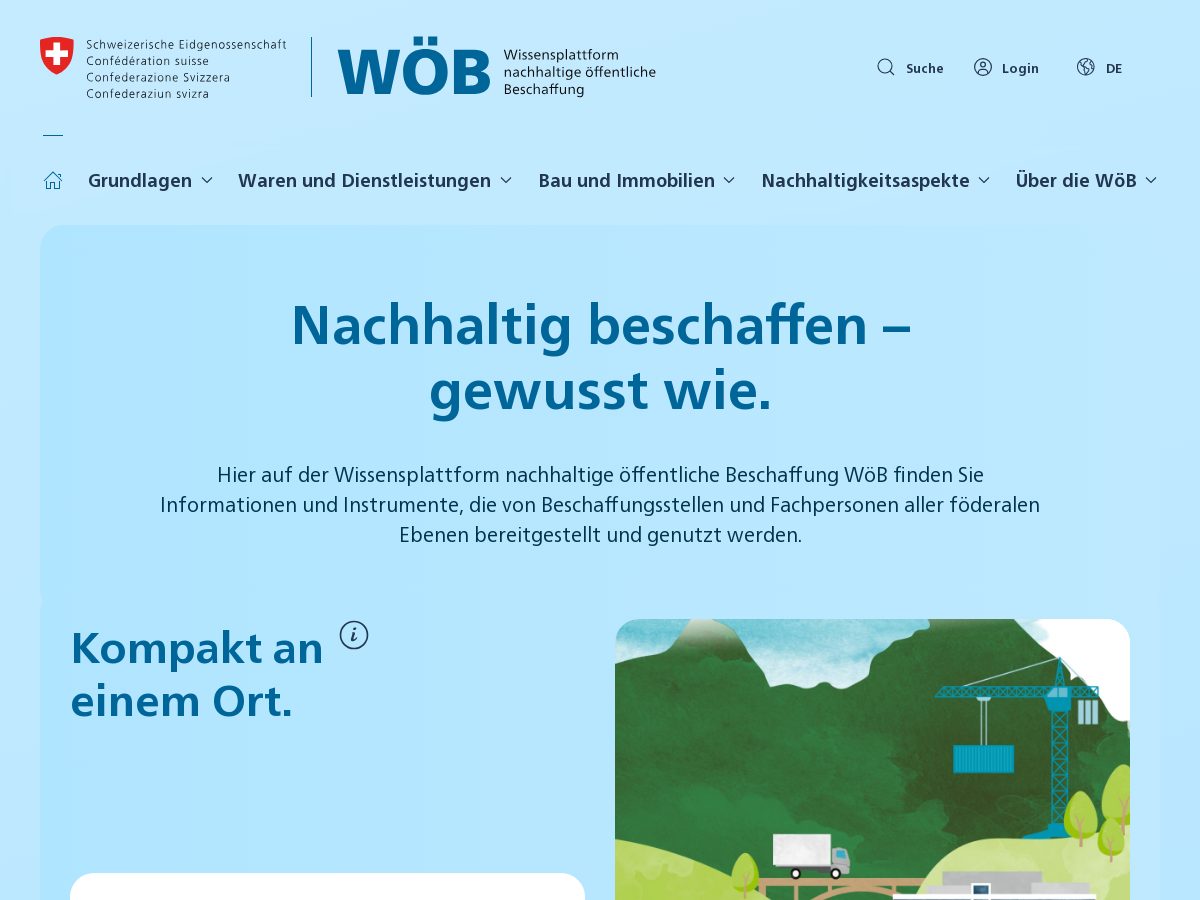 Website von BBL WöB